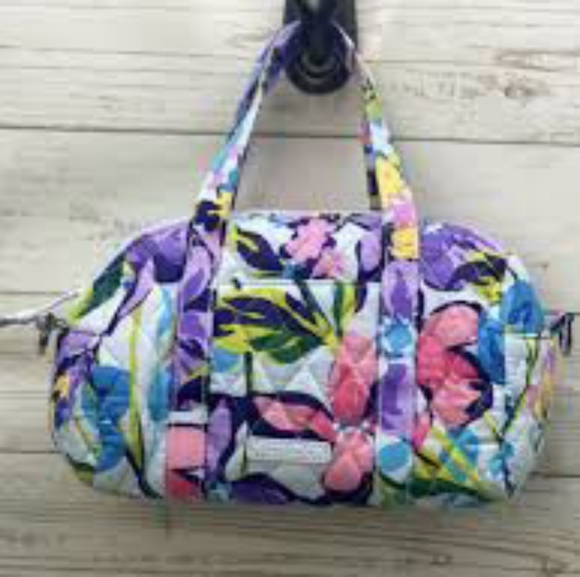 Vera Bradley Handbags - Vera Bradley Marian Floral Mini Satchel Crossbody Bag